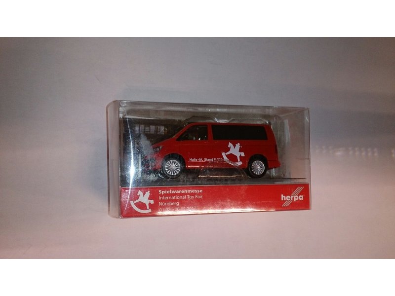 Messemodell 2017 Vw T6 Spielwarenmesse 2017 Herpa Sondermodell Vw T6