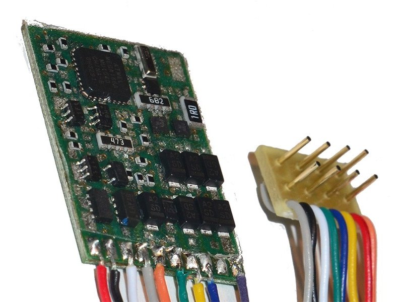 Viessmann Lokdecoder 5296 - RailCom, Lastgeregelt, Für Modellbahn